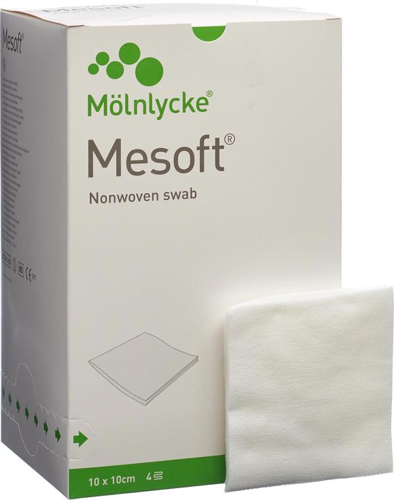 Actual product image Mesoft Vlieskompressen 10x10cm steril
