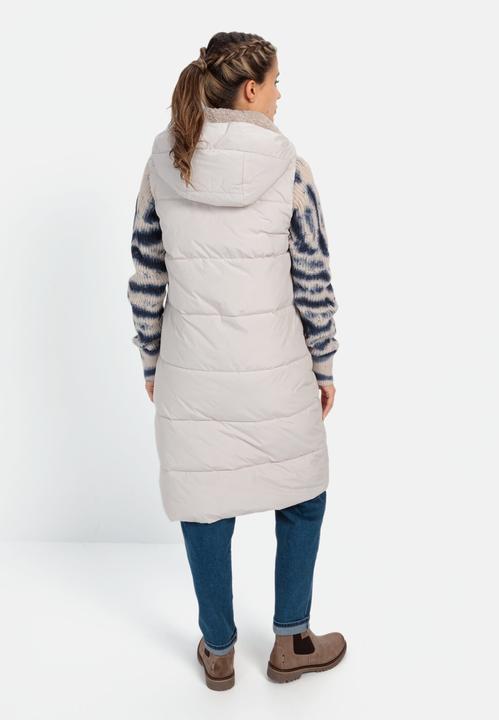 Actual product image Camel Active Long puffer waistcoat with hood (38)