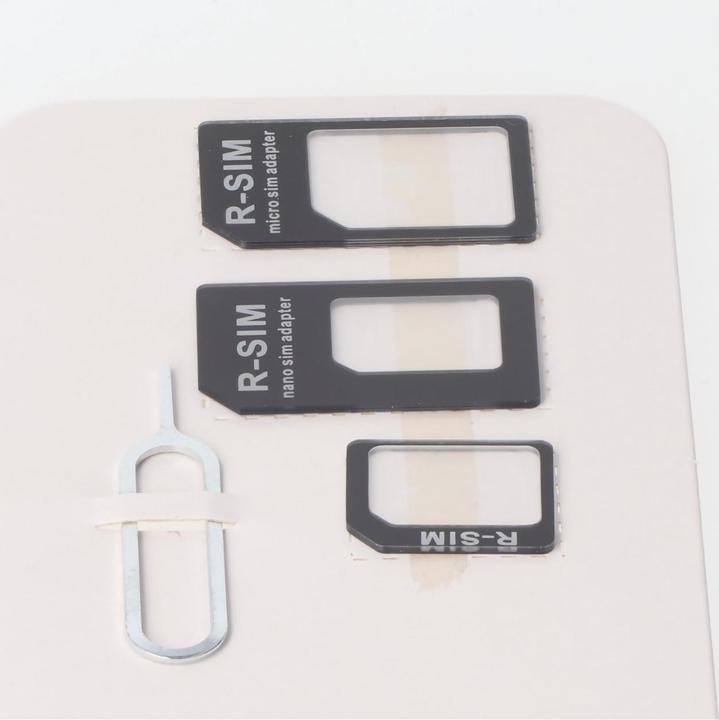 Actual product image AccuCell SIM card adapter 4in1, adapter Micro-SIM to SIM, Nano-SIM to SIM, Nano-SIM to Micro-SIM (SIM holder)