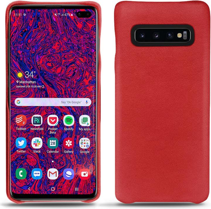 Productafbeelding Noreve Lederen omslag (Samsung Galaxy S10+)