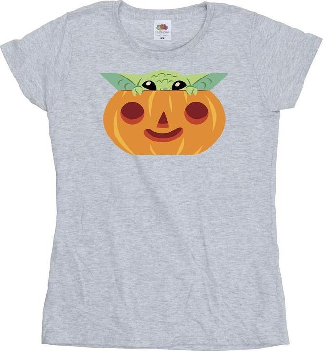 Actual product image Star Wars Womens/Ladies Grogu Pumpkin T-Shirt (XXL)