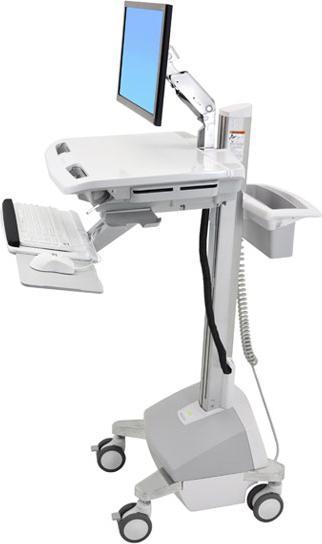Actual product image Ergotron EMR Cart with LCD Arm, LiFe Powered - Cart for LCD Display / PC Equipment - Ku