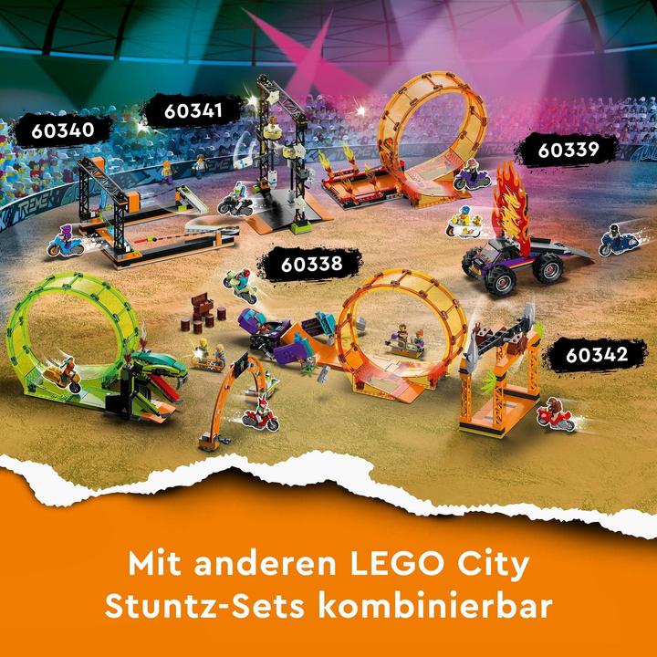 Produktbild LEGO Hindernis-Stuntchallenge (60340, LEGO City)