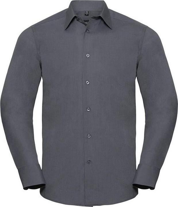 Russell Polycotton Pflegeleichtes Langarmhemd Formal