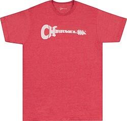 Image du produit Charvel Logo T-shirt, heather red S (S)