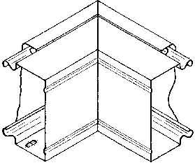 Immagine prodotto Niedax NIE LUAC60.200 angolo esterno 90 con copertura 60x200mm striscia zincata DIN EN 10346