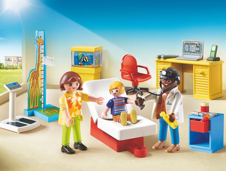 Produktbild Playmobil Beim Kinderarzt (70034, Playmobil City Life)