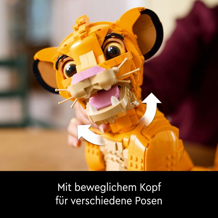 Produktbild LEGO Simba, Der junge König der Löwen (43247, LEGO Disney)