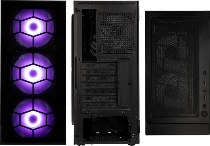 Immagine prodotto Kolink Observatory HF Plus Glass ARGB Midi Tower Case - Nero