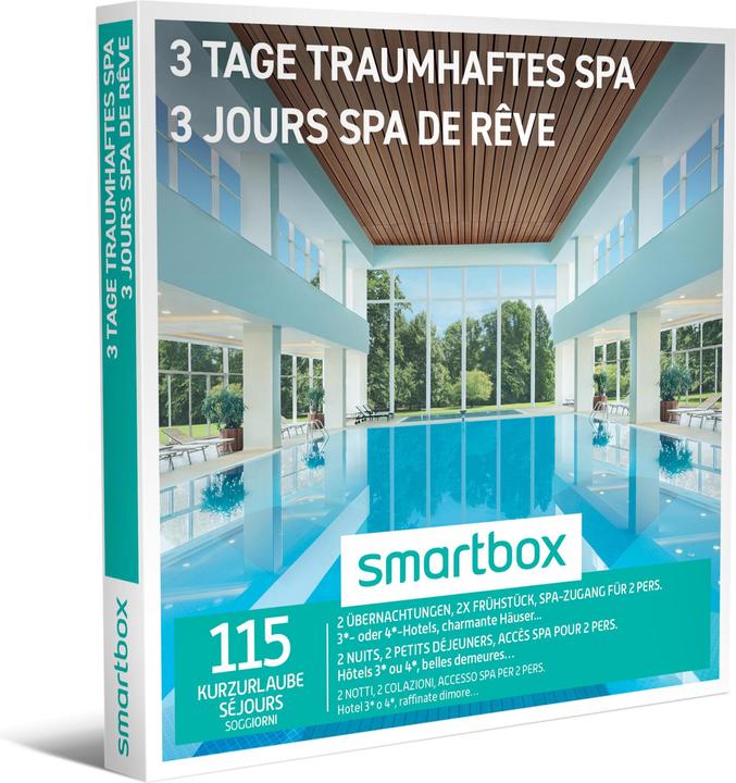 Actual product image Smartbox 3 days of dreamlike spa (2 pers.)