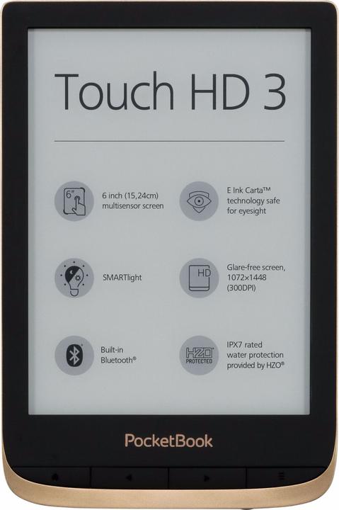 Actual product image PocketBook Touch HD3 (6", 16 GB, Spicy copper)