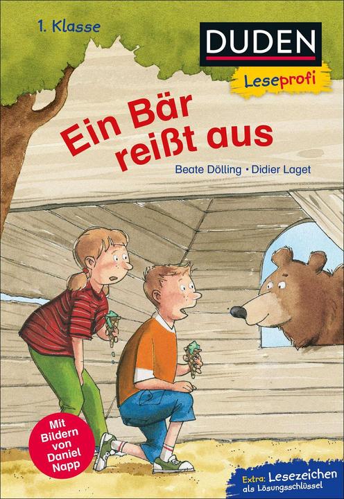 Produktbild Duden Leseprofi – Ein Bär reisst aus, 1. Klasse (Deutsch, Beate Dölling, Didier Laget, Daniel Napp, 2023)