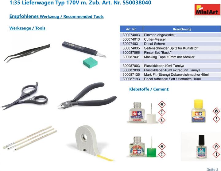 Actual product image Mini art Type 170V Van
