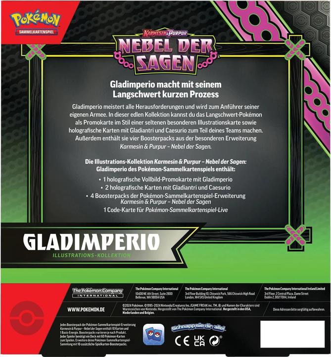Actual product image Pokémon Shrouded Fable (German, Box Set & Collection)