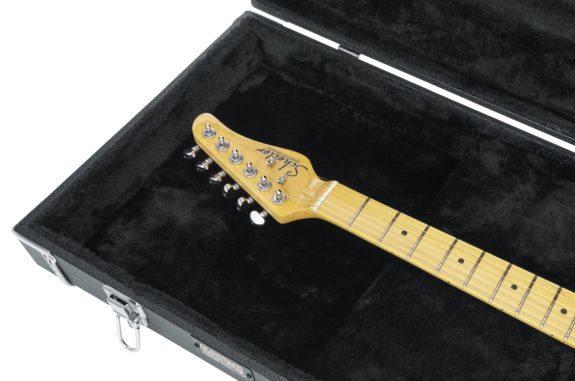 Image du produit Gator GW-ELECTRIC Electric Guitar Deluxe Wood Case Black