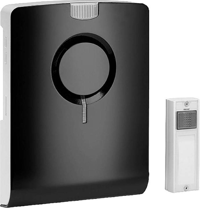 Actual product image Grothe MISTRAL 650 sw radio chime set black (Funk)