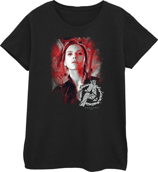Avengers Endgame Black Widow Brushed TShirt