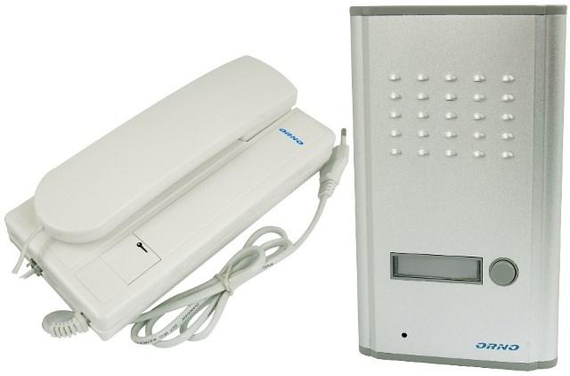 Immagine prodotto MGA ORNO Fossa citofono 1 casa monofamiliare da incasso a 2 fili 230 V AC Cognome Sfondo essere (Senza fili)