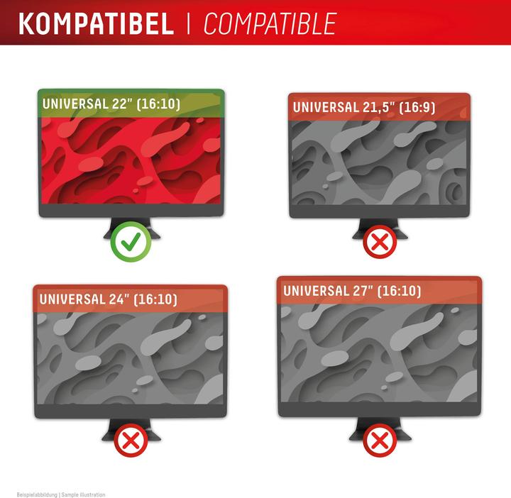 Produktbild Displex Privacy Safe, Desktop Monitor Blickschutzfilter (22", 16 : 10)
