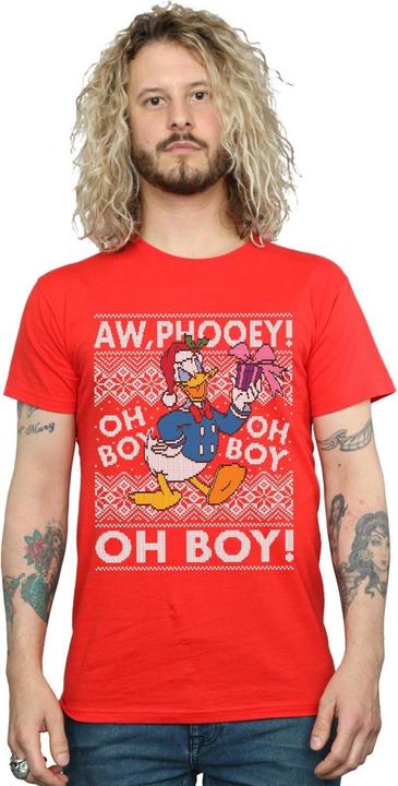 Produktbild Disney Donald Duck Christmas Fair Isle TShirt (L)