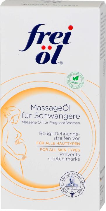 Actual product image Frei Öl Massage oil for pregnant women, 125 ml oil