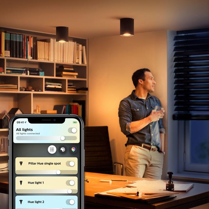 Actual product image Philips Hue Pillar Base BT (350 lm, GU10)