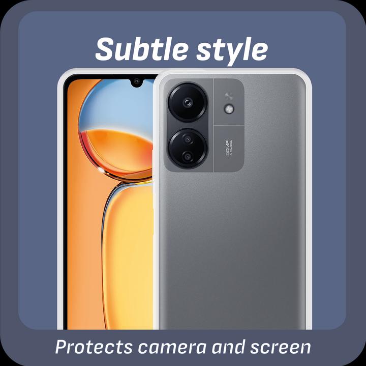 Actual product image Cazy Soft TPU protective cover (Xiaomi Redmi 13C)