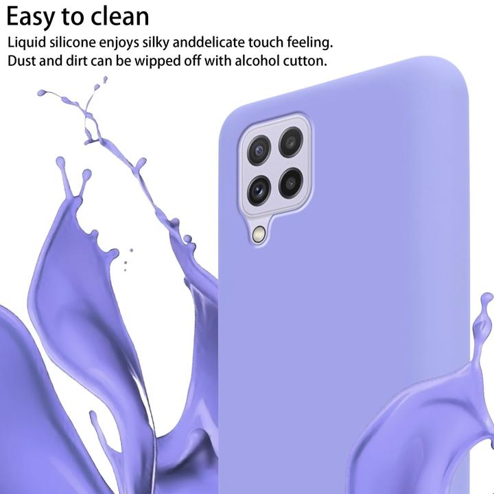 Actual product image Cadorabo TPU Cover Mobile Phone Chain Liquid (Samsung Galaxy M22, Samsung Galaxy A22, Samsung Galaxy A32)