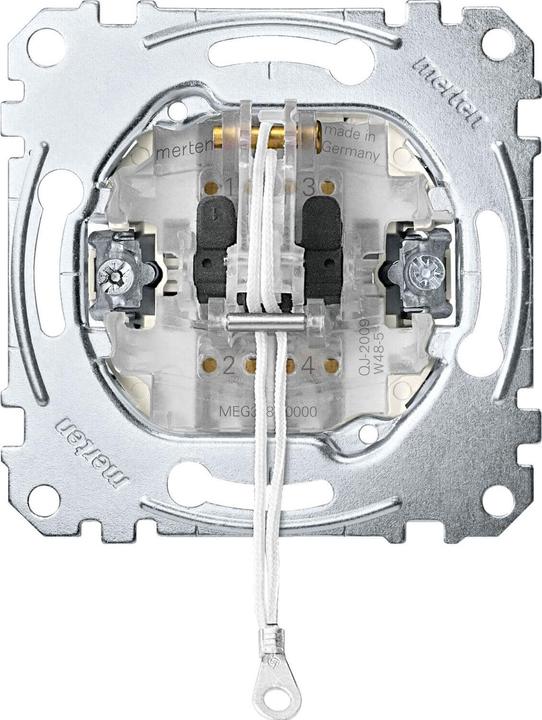Merten Inserto interruttore estraibile, 2 poli, 10 AX, MEG3182-0000