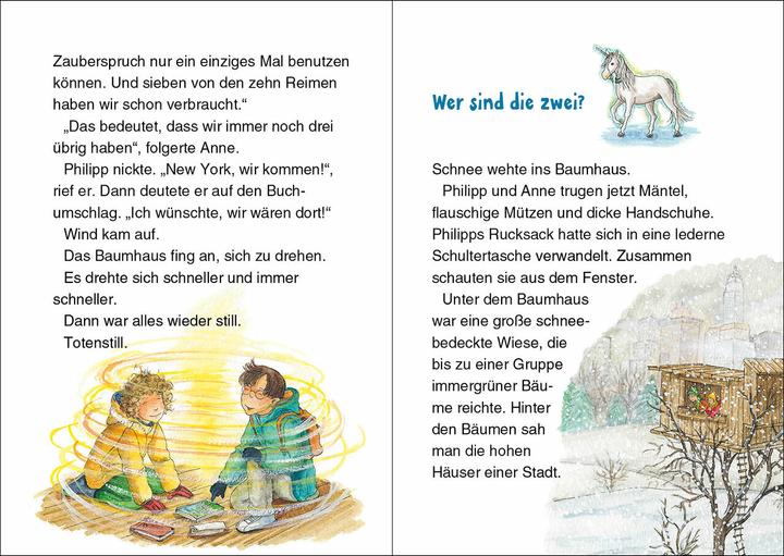 Produktbild Magi. Baumhaus junior Einhorn (Deutsch, Mary Pope Osborne, Jutta Knipping, Sabine Rahn, Loewe Erstlesebücher, 2023)