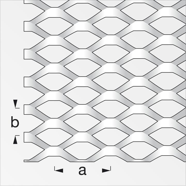 Image du produit Alfer Métal déployé (1000 mm, 300 mm, 1.60 mm)