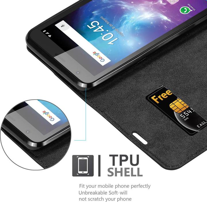Actual product image Cadorabo Book Invisible Magnet Cover (ZTE Blade L8)