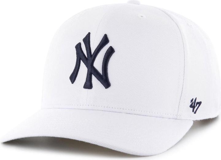 47 Brand Low Profile Cap - Zone New York Yankees Weiss (One Size)