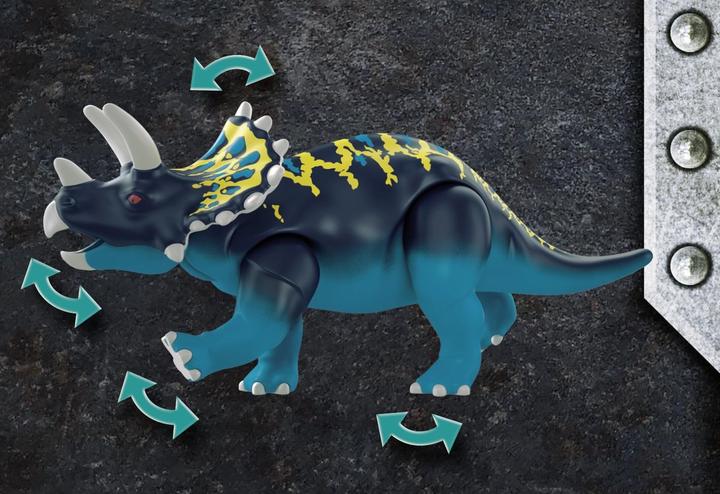 Immagine prodotto Playmobil Triceratopo: rivolta intorno alle pietre leggendarie (70627, Playmobil Dinos)