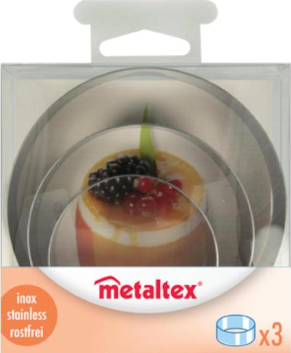 Image du produit Metaltex Anneaux de cuisson