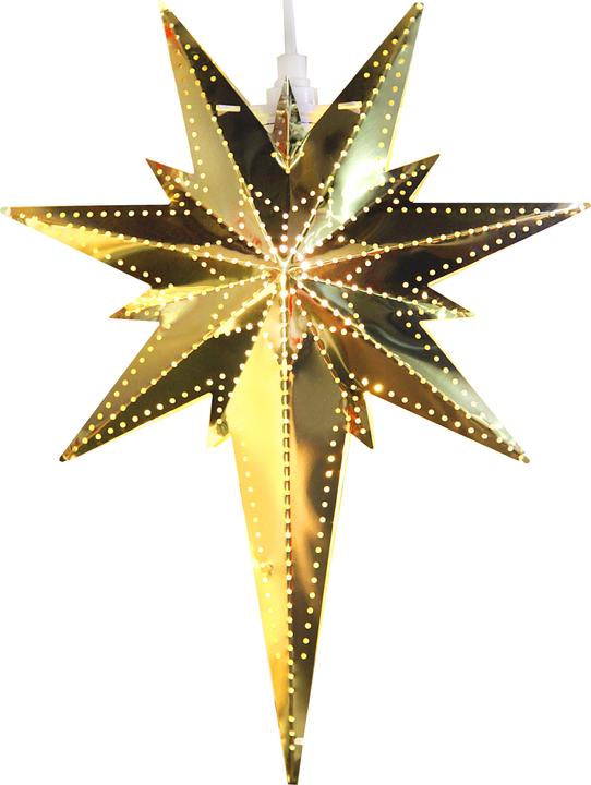 Actual product image Star Trading LED star Bethlehem 35 cm, metal, brass