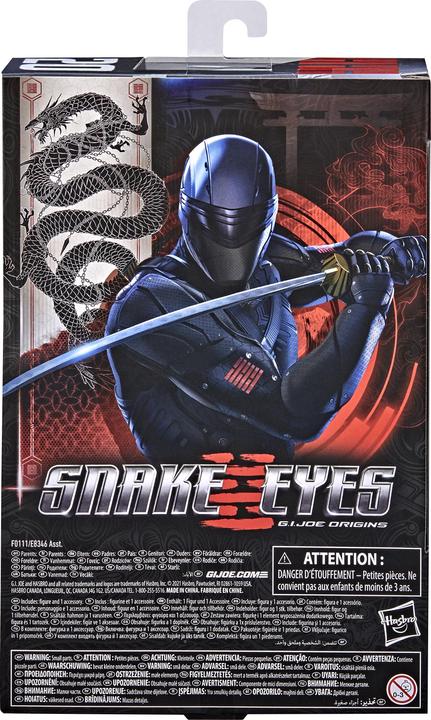Actual product image Hasbro G.I. Joe Classified Series Snake Eyes: G.I. Joe Origins Scarlett Action Figure 20 Toys to Collect