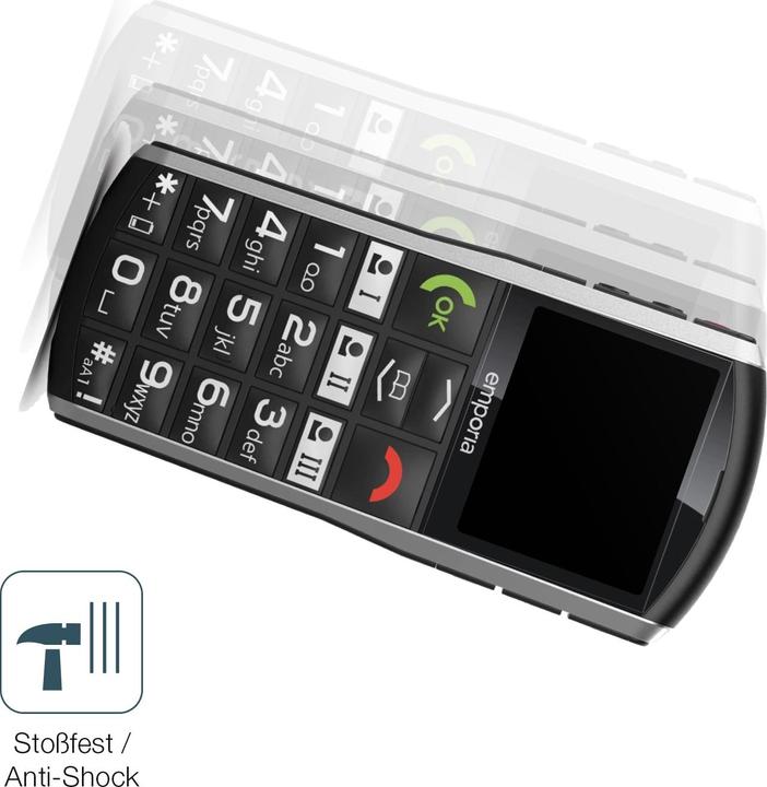 Produktbild Dipos Anti-Shock Displayschutz Matt 9H (1 Stück, Emporia Simplicity)
