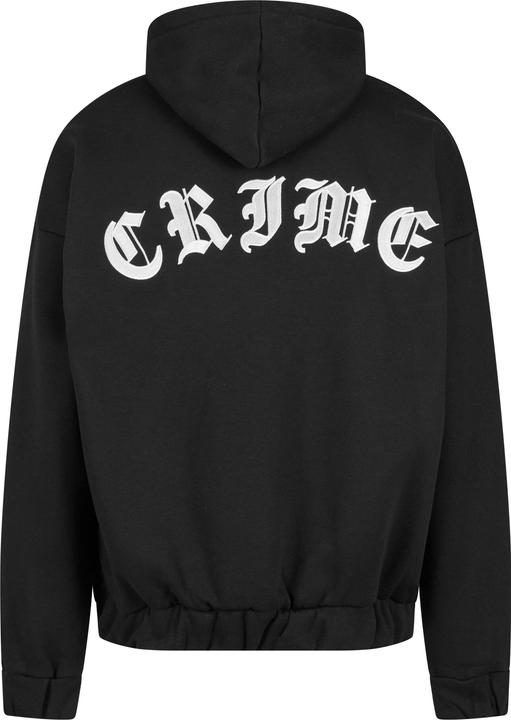 Actual product image Dropsize Super Heavy Oversized Crime Zip Hoodie - 124647 (XS)