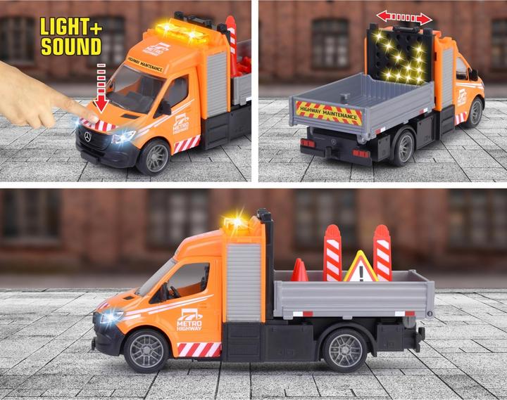 Image du produit Majorette Mercedes-Benz Sprinter Platform
