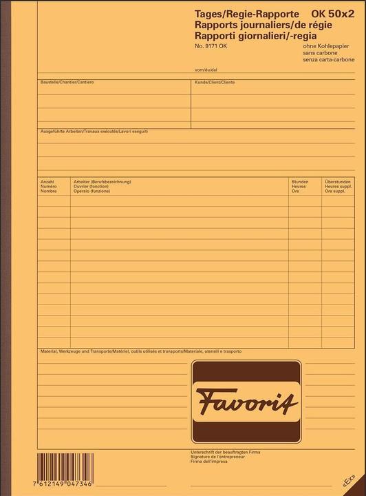 Favorit Government reports (100 x)