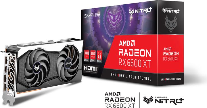 Produktbild Sapphire Radeon RX 6600 XT GAMING OC Nitro (8 GB)