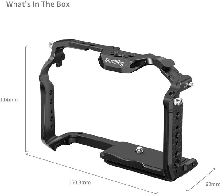 Produktbild SmallRig HawkLock Quick Release Cage for Panasonic LUMIX GH7 / GH6 4824