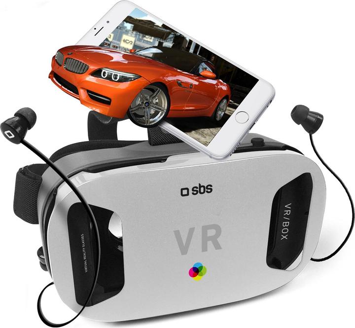 Produktbild SBS Virtual Reality Viewer mit Kopfhörern