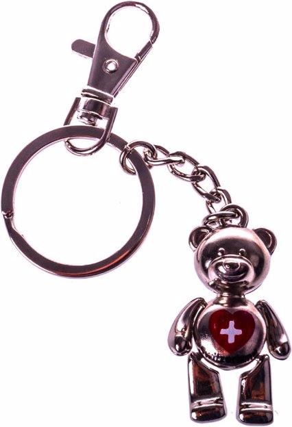 Actual product image TopSpirit Keychain Bear Metal