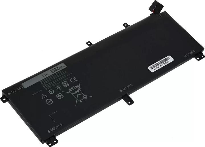 Produktbild AccuCell Akku Dell Precision M3800 / XPS 15 9535 / 9530 / 3930 / Typ 245RR / 7D1WJ / 0H76MY (5650 mAh)
