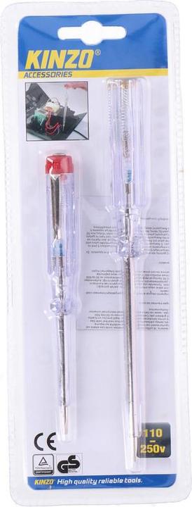 Produktbild Kinzo Voltage tester 2pcs 110-250V
