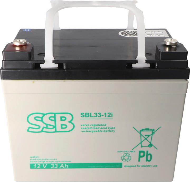 Immagine prodotto SSB SBL33-12i 12V 33Ah Batteria al piombo AGM Piombo Gel (12 V, 33 Ah)