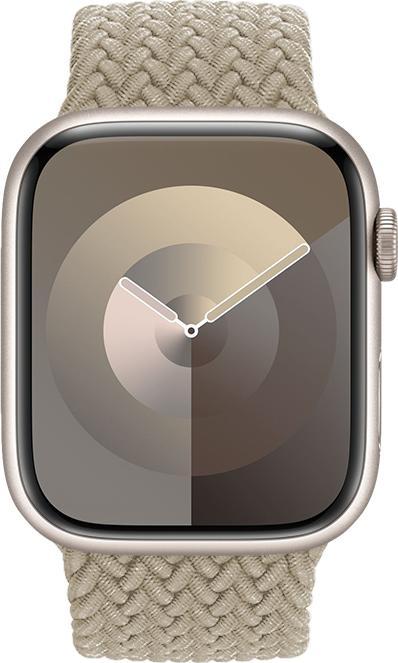 Produktbild Crong Wave Band – Geflochtenes Armband für Apple Watch 38/40/41 mm (Stein ohne) (Polyesterfasern, 3, 4, 9, Apple Watch Series 1)