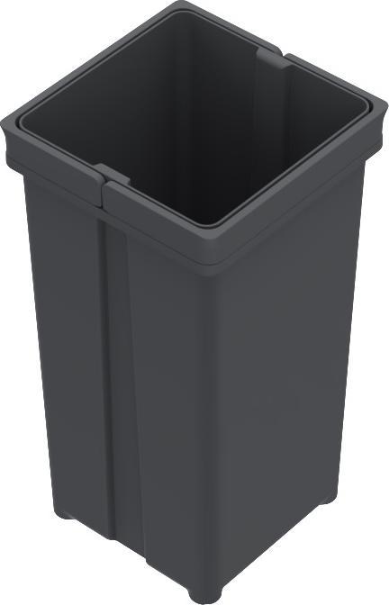 Actual product image Hettich Poubelle anthracite (5 l)